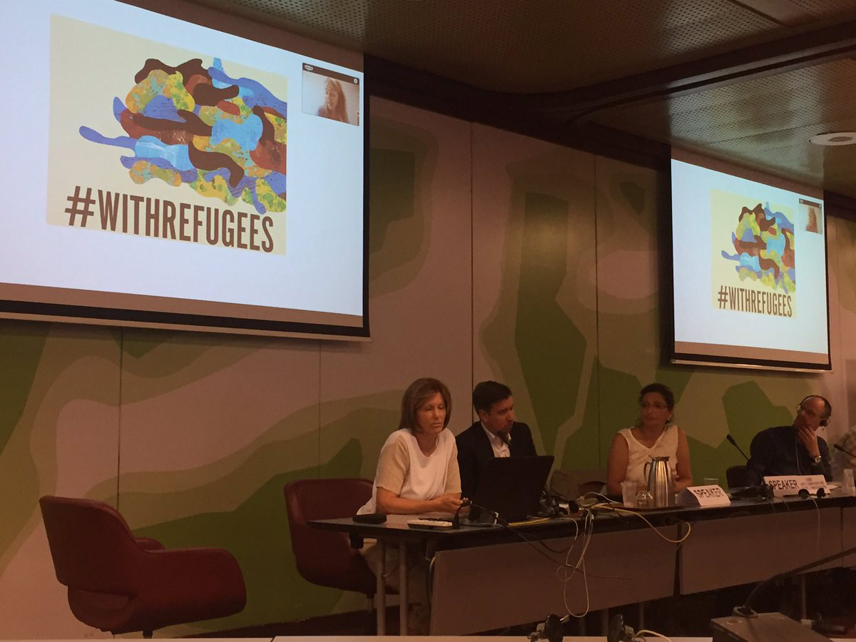 Fondation Orient-Occident to the UNHCR – NGOs Consultation in Geneva- Standing #WithRefugees: What civil society can do to promote a positive narrative about refugees