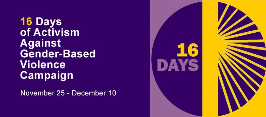Fondation Orient-Occident stands for the “16-Days of Activism against Gender-Based Violence” Campaign