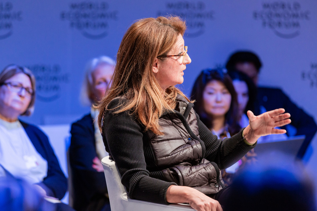 President and CEO of Fondation Orient-Occident Yasmina Filali advocates for the rights of migrants and refugees insisting on good integration practices at the Annual Meeting 2019 of the World Economic Forum in Davos – 22-25 January
