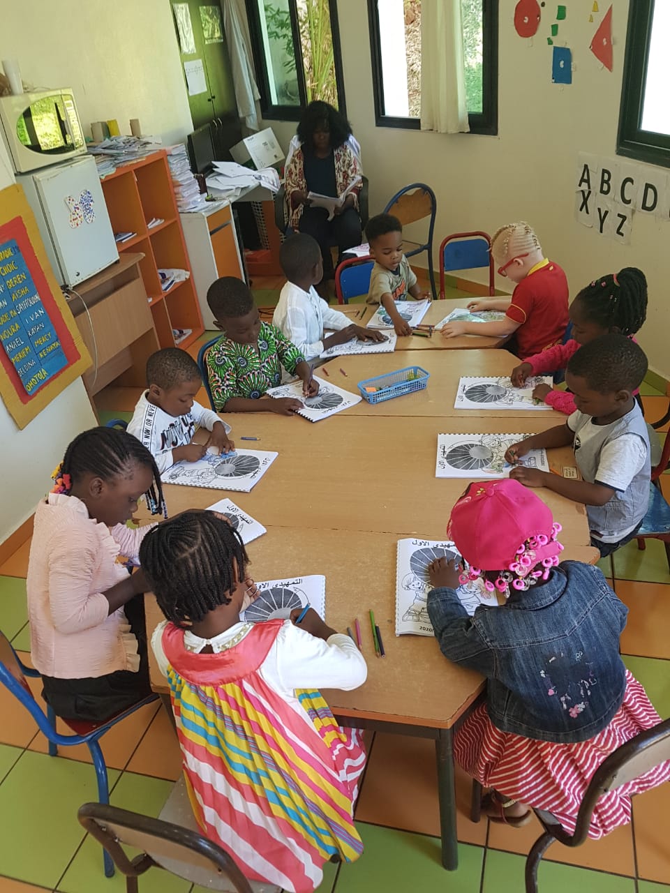 Activités quotidiennes à l’école maternelle de la Fondation!