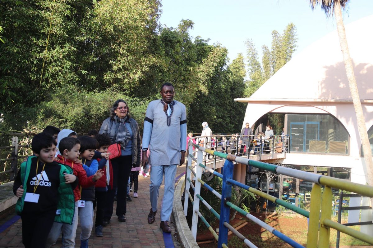 Kids from the school AL MANBAA visited the Fondation Orient-Occident of Rabat – Photos