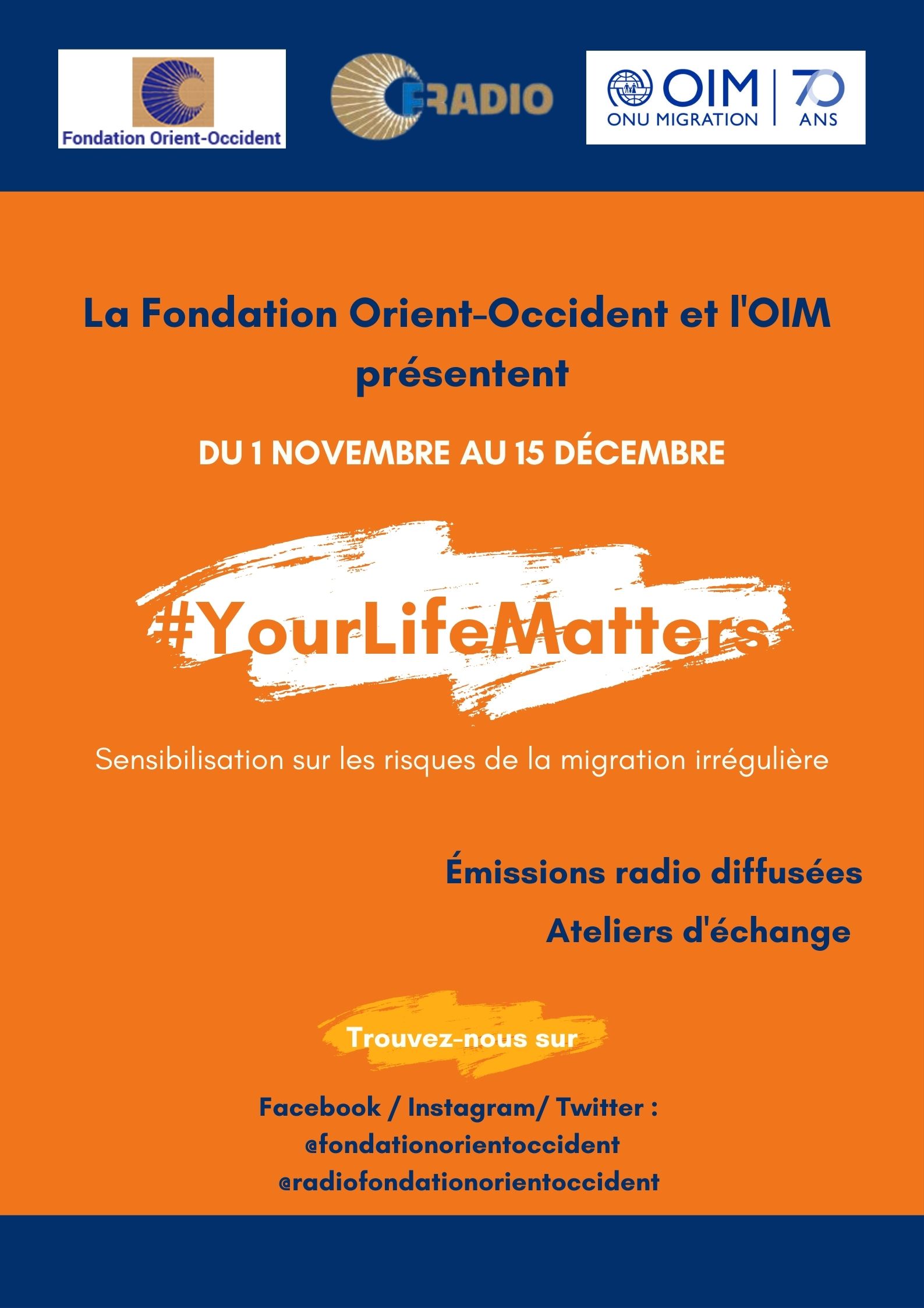 Lancement du projet – #YourLifeMatters