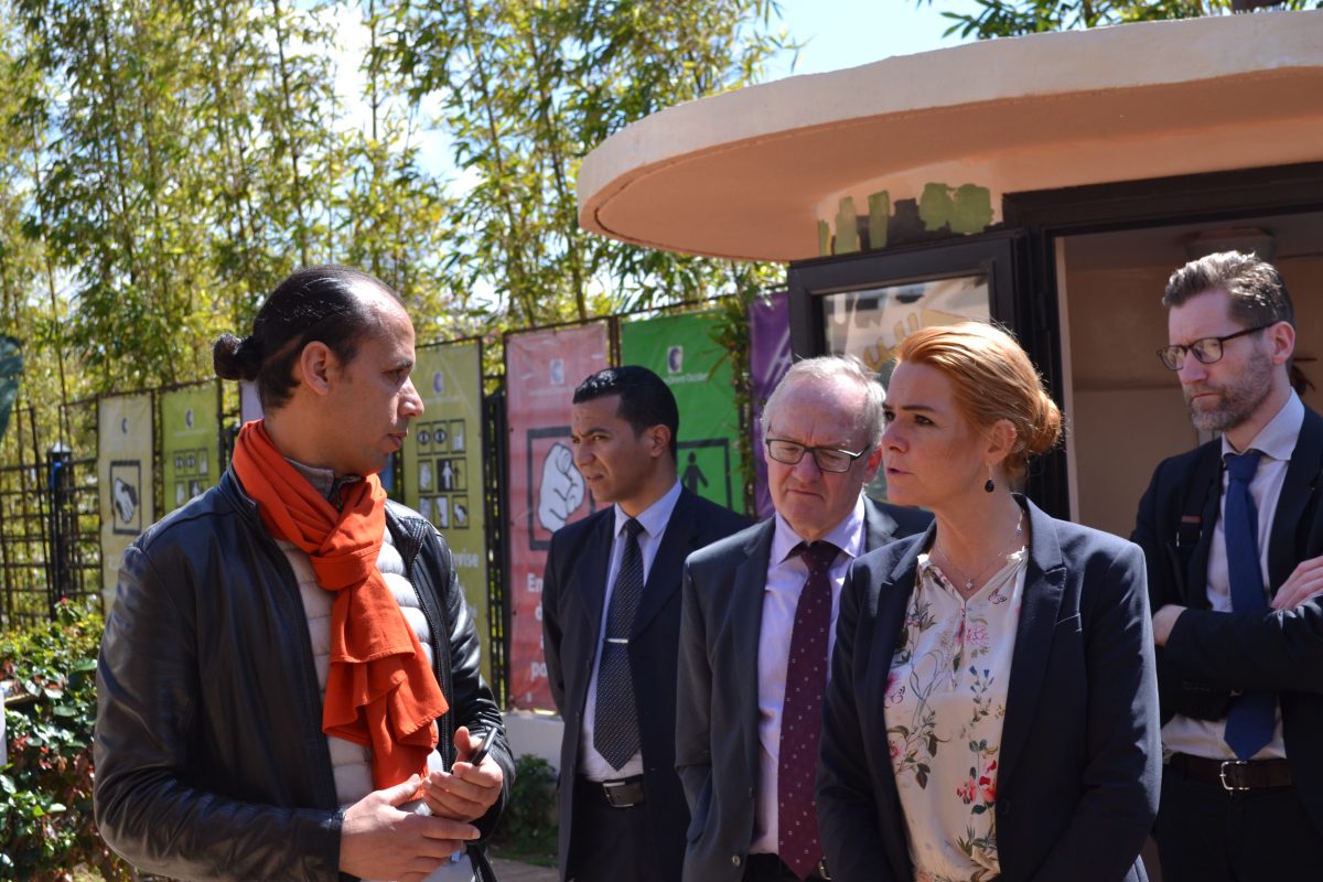 The Danish Minister for Immigration and Integration’s visit to the Fondation Orient-Occident – 26th March 2018