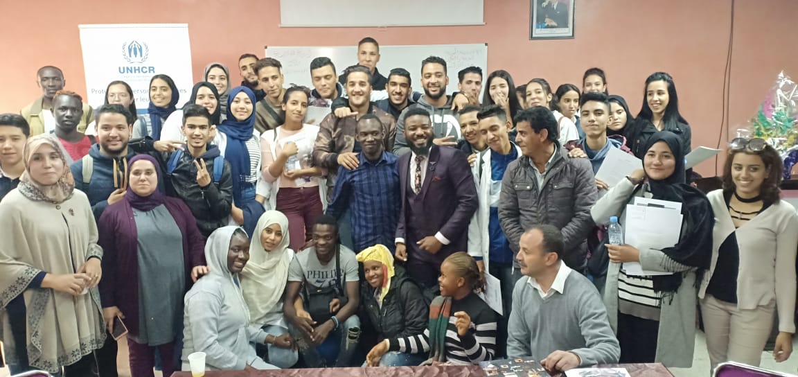 The Fondation Orient-Occident, the High Commissioner for Refugees and the Association Vivre Ensemble organized on April 25th and 26th 2019, three awareness raising and exchange workshops for young students in the region of Marrakech and for the members of ANIR Association in Agadir-Inzeggan
