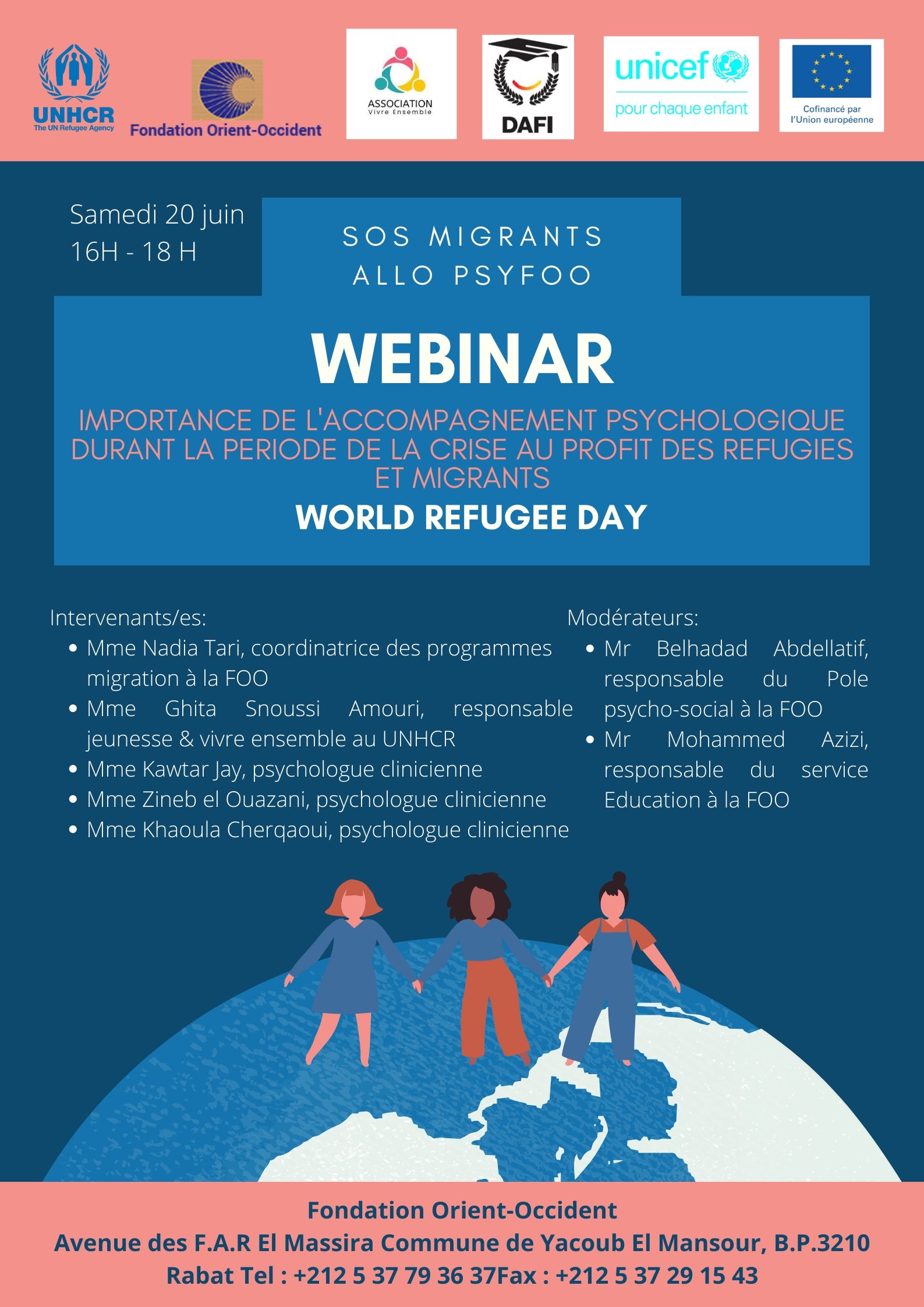 WEBINAR ON THE OCCASION OF THE WORLD REFUGEE DAY