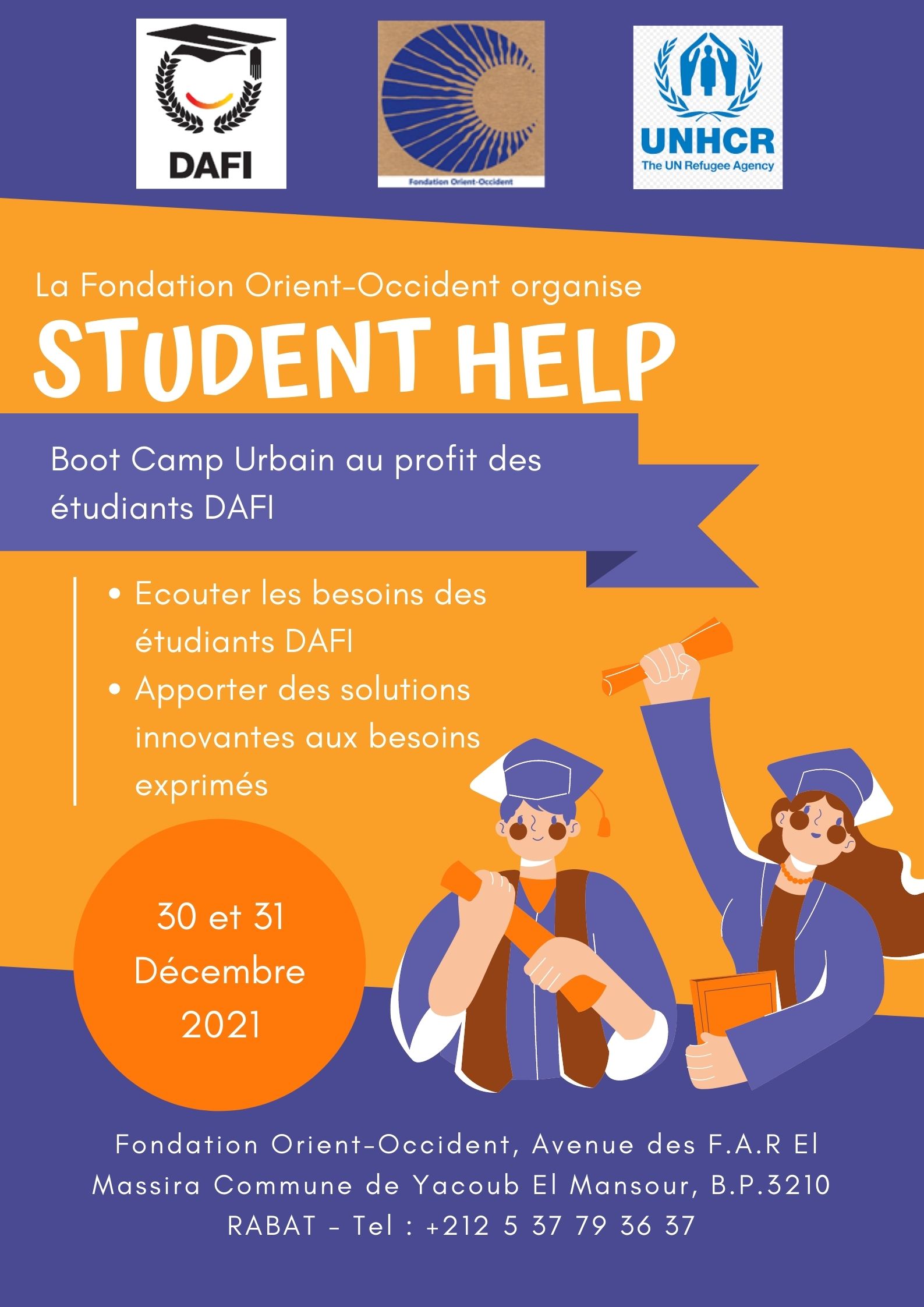 Dafi student help – 30-31 Décembre 2021