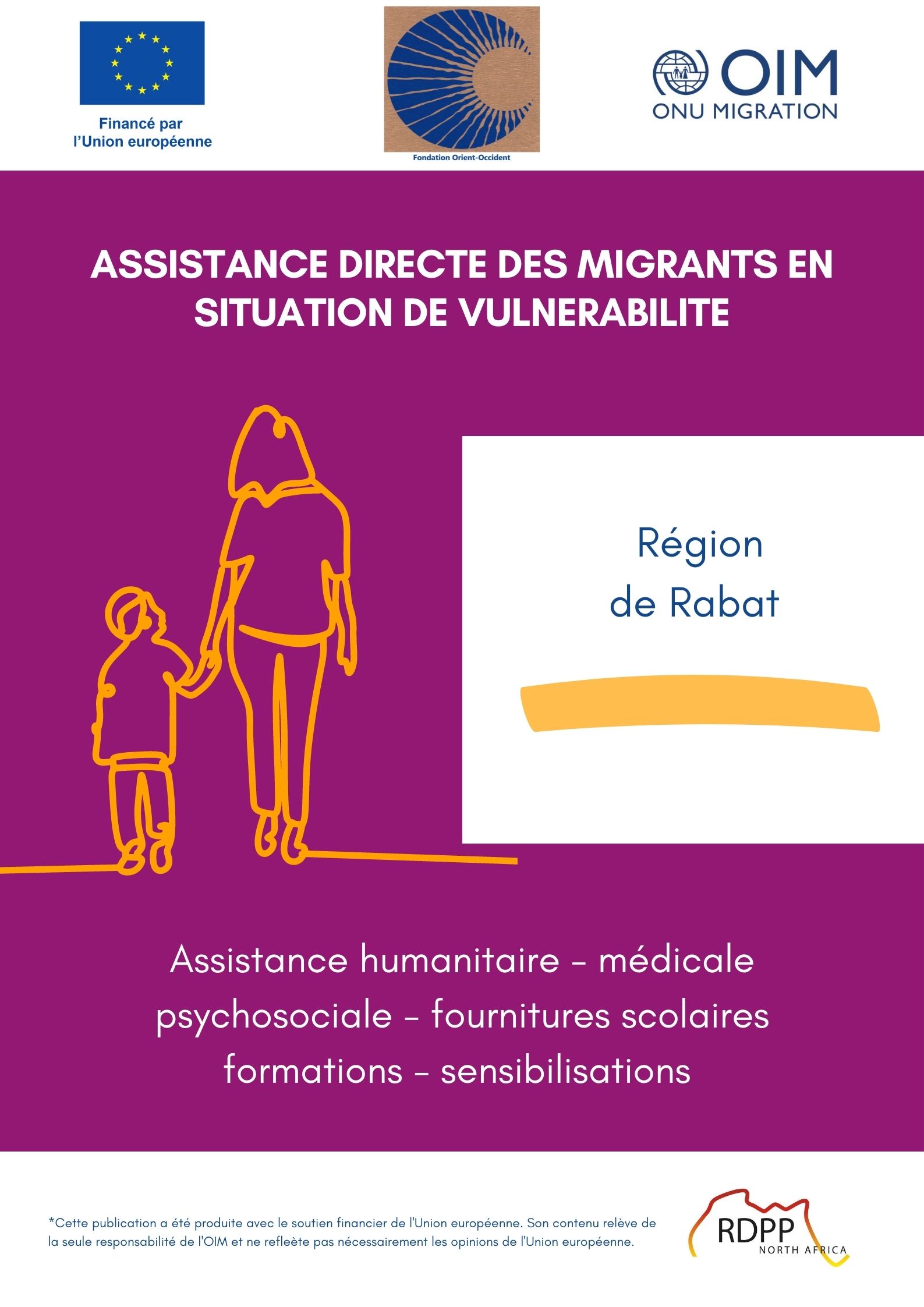 New project in partnership with IOM Morocco